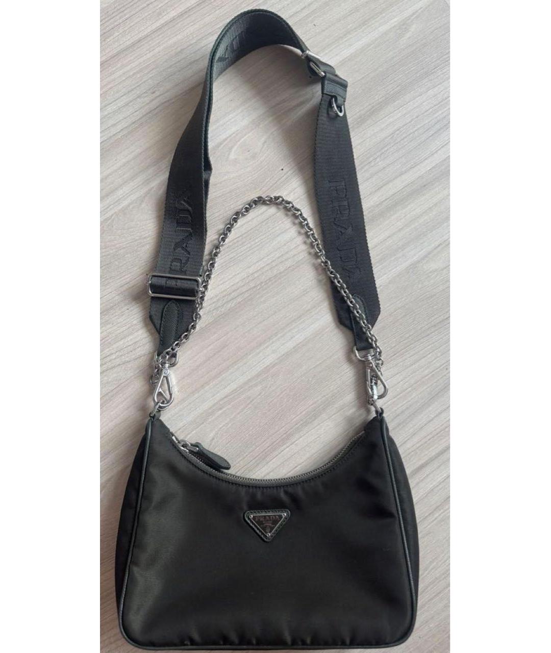 PRADA Хаки сумка через плечо, фото 8
