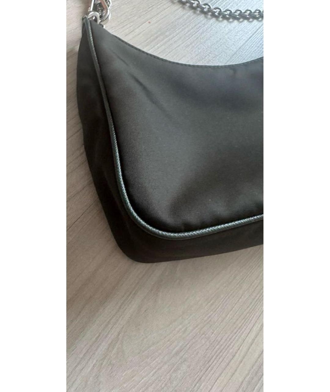 PRADA Хаки сумка через плечо, фото 7