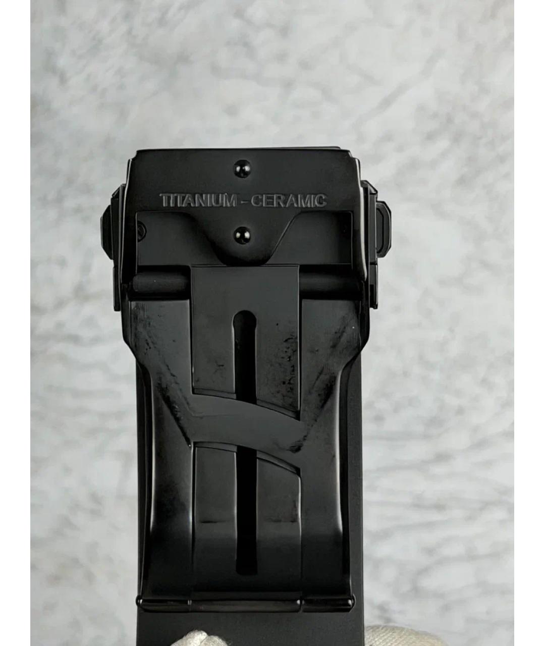 HUBLOT Черные часы из розового золота, фото 6