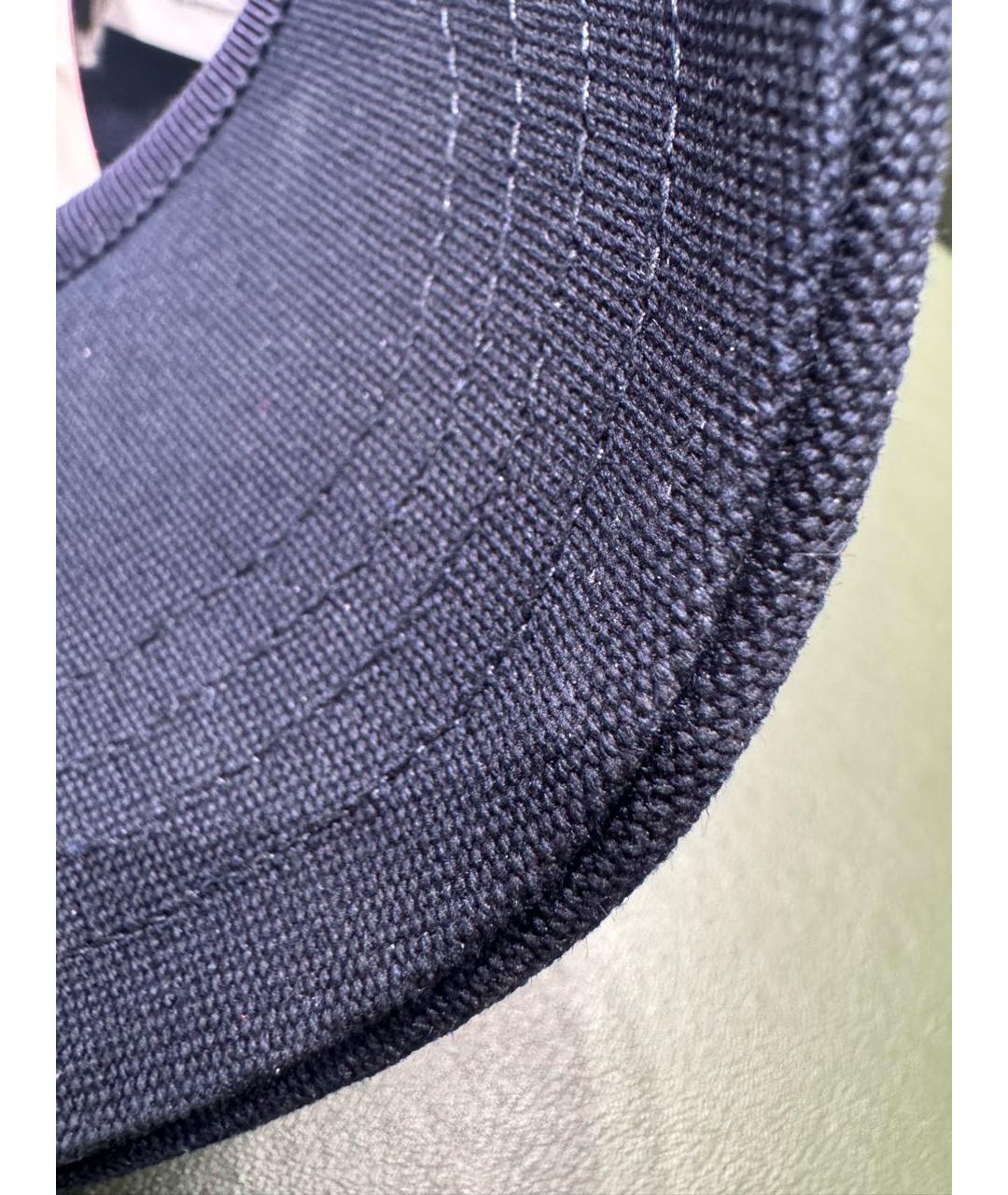 GUCCI Темно-синяя хлопковая кепка/бейсболка, фото 5