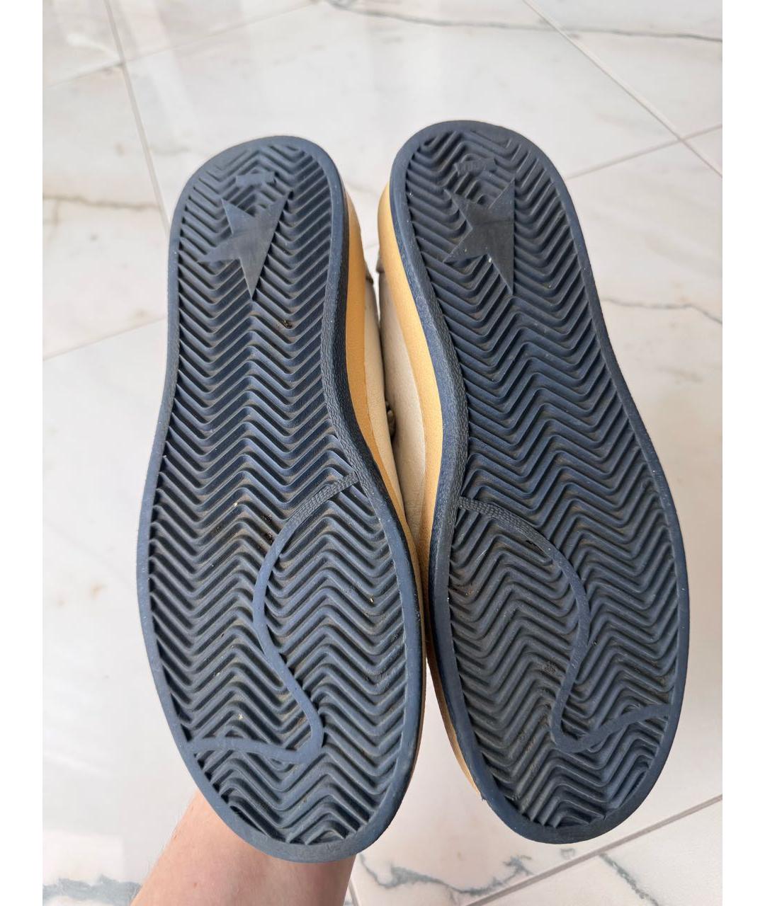 GOLDEN GOOSE DELUXE BRAND Белые кожаные кеды, фото 7