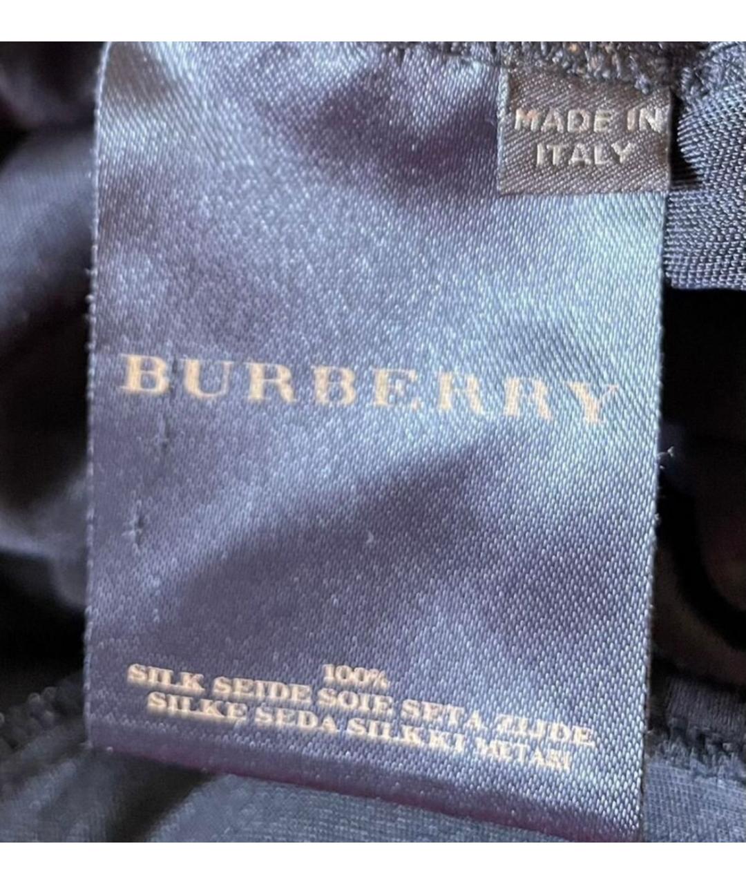 BURBERRY Шелковое повседневное платье, фото 7