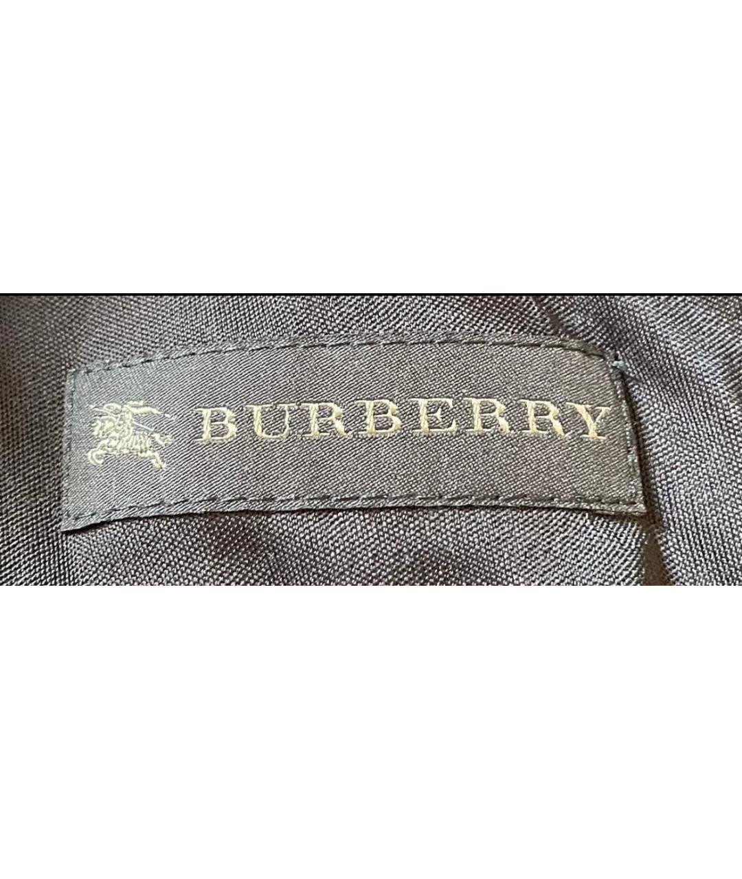 BURBERRY Шелковое повседневное платье, фото 4