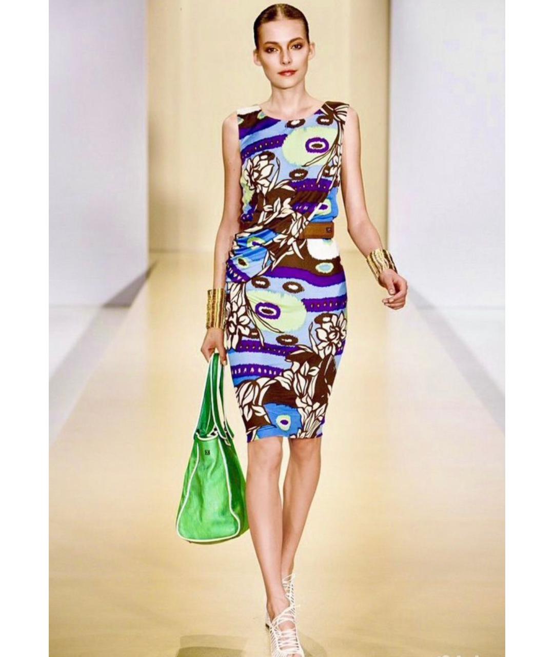 ESCADA Хлопко-эластановое повседневное платье, фото 6