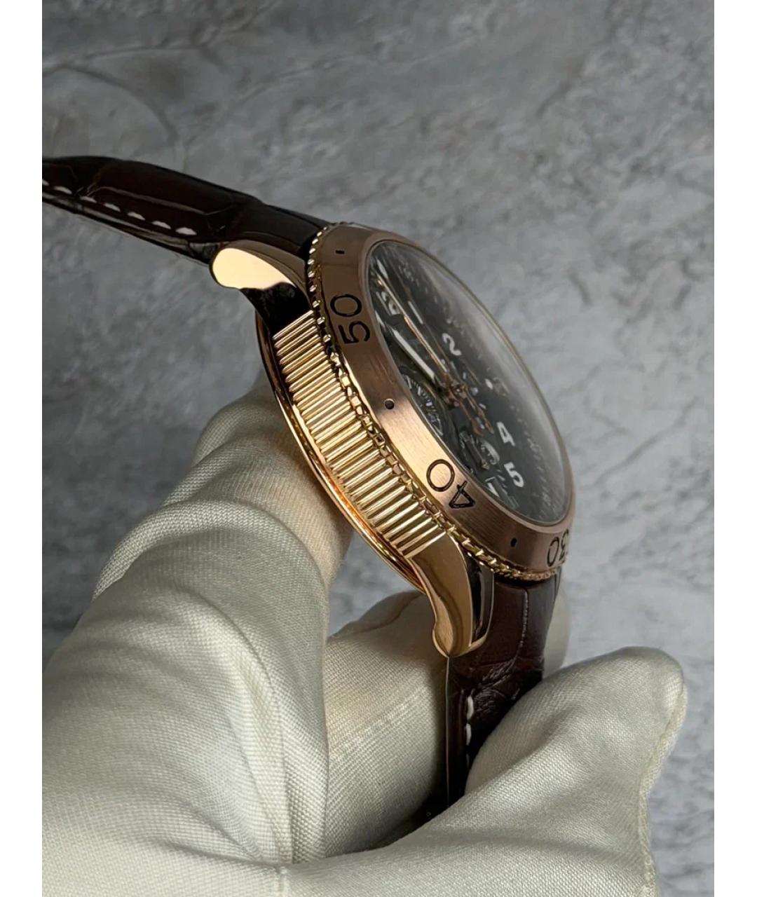 Breguet Коричневые часы из розового золота, фото 4