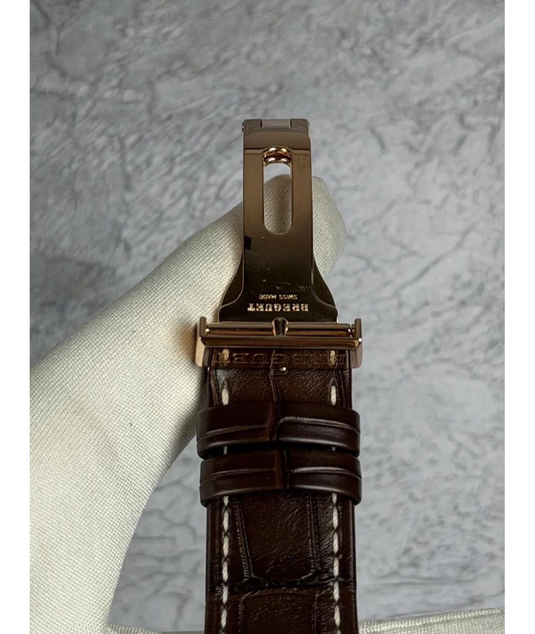 Breguet Коричневые часы из розового золота, фото 6