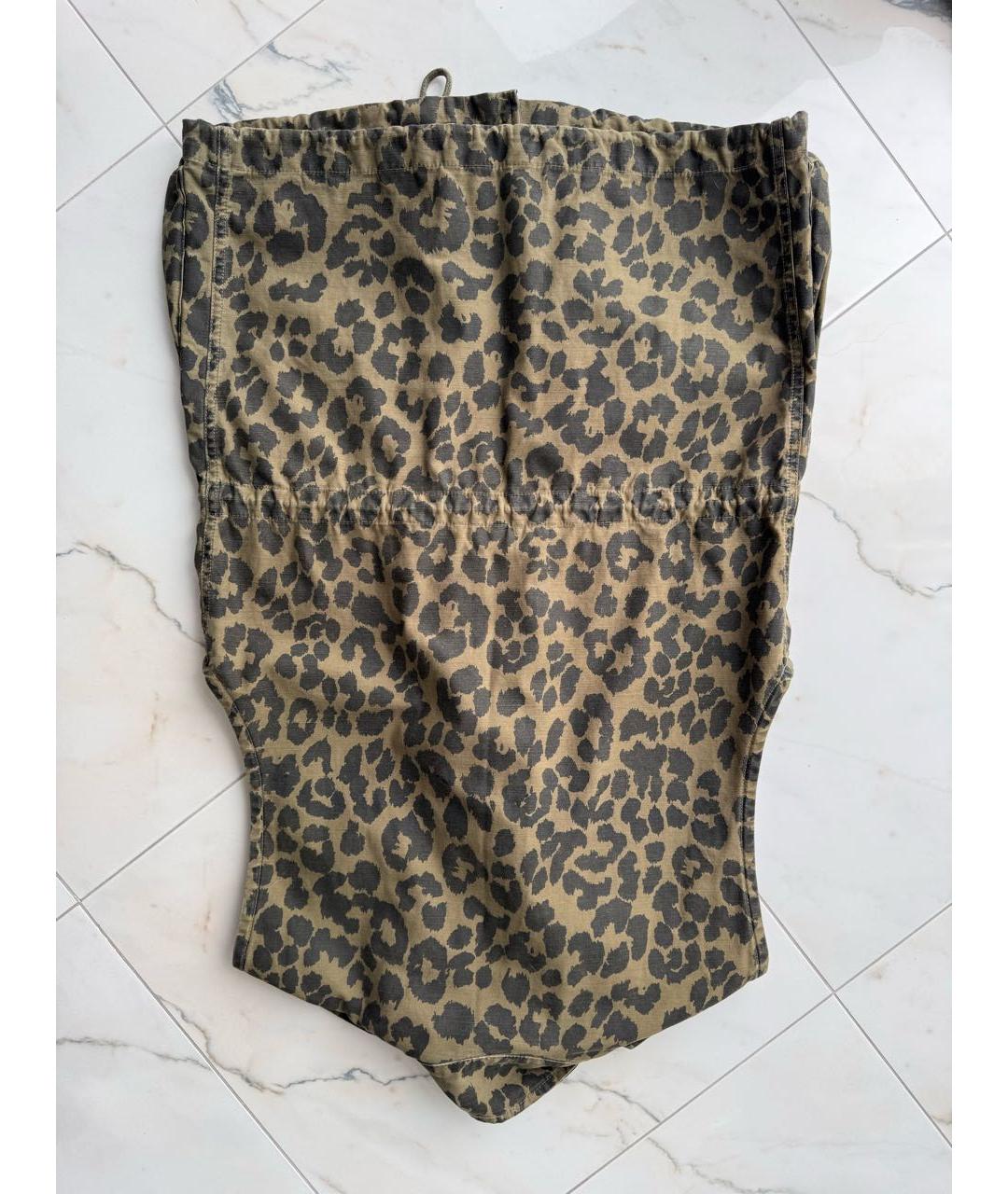 SAINT LAURENT Хаки деним жилет, фото 2