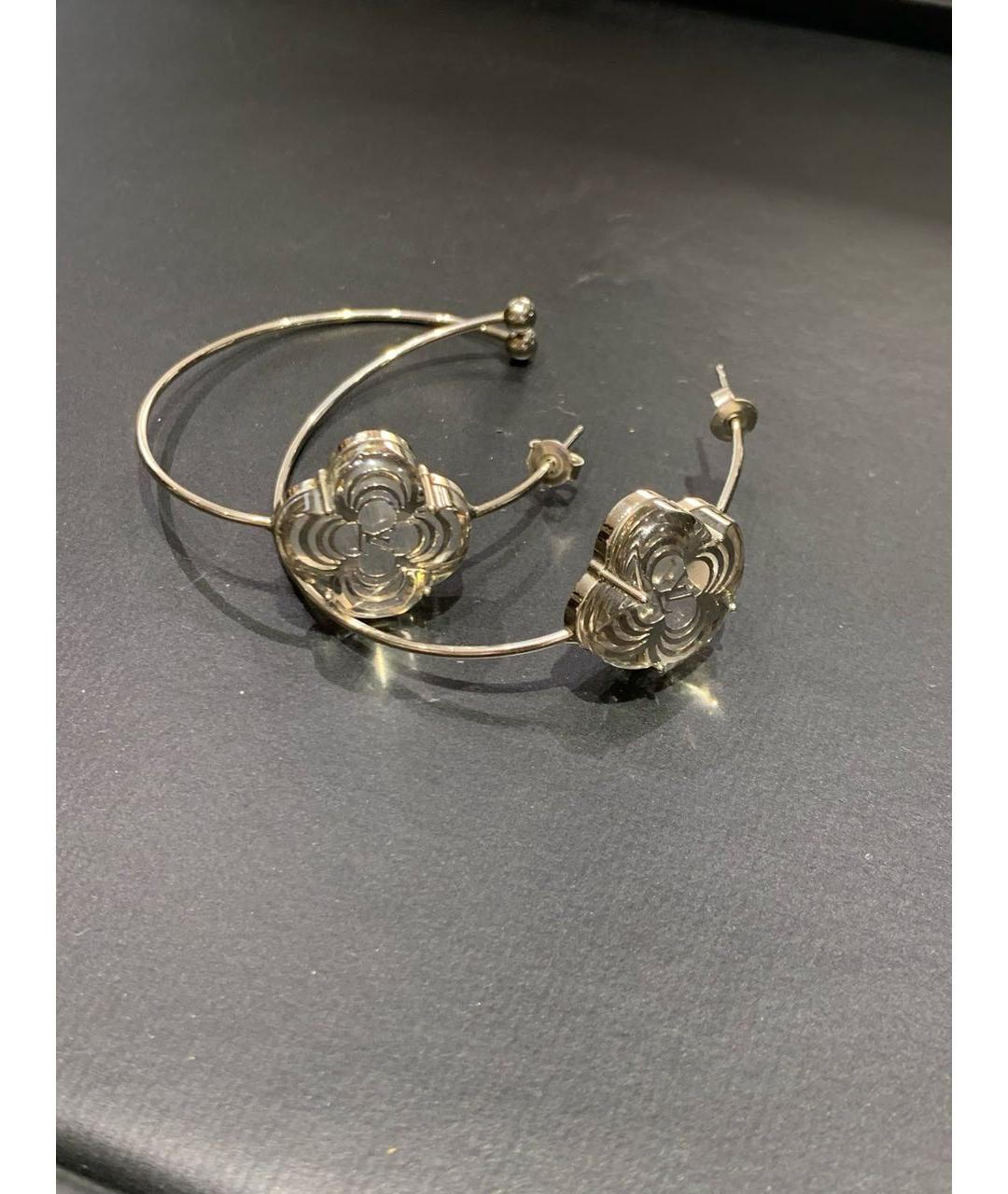 LOUIS VUITTON Серебряные серьги, фото 2