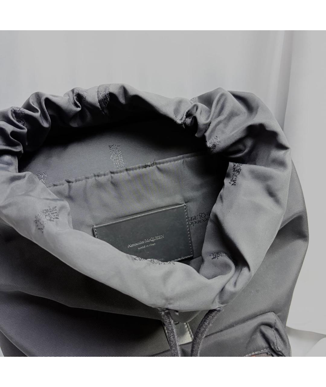 ALEXANDER MCQUEEN Черный рюкзак, фото 4