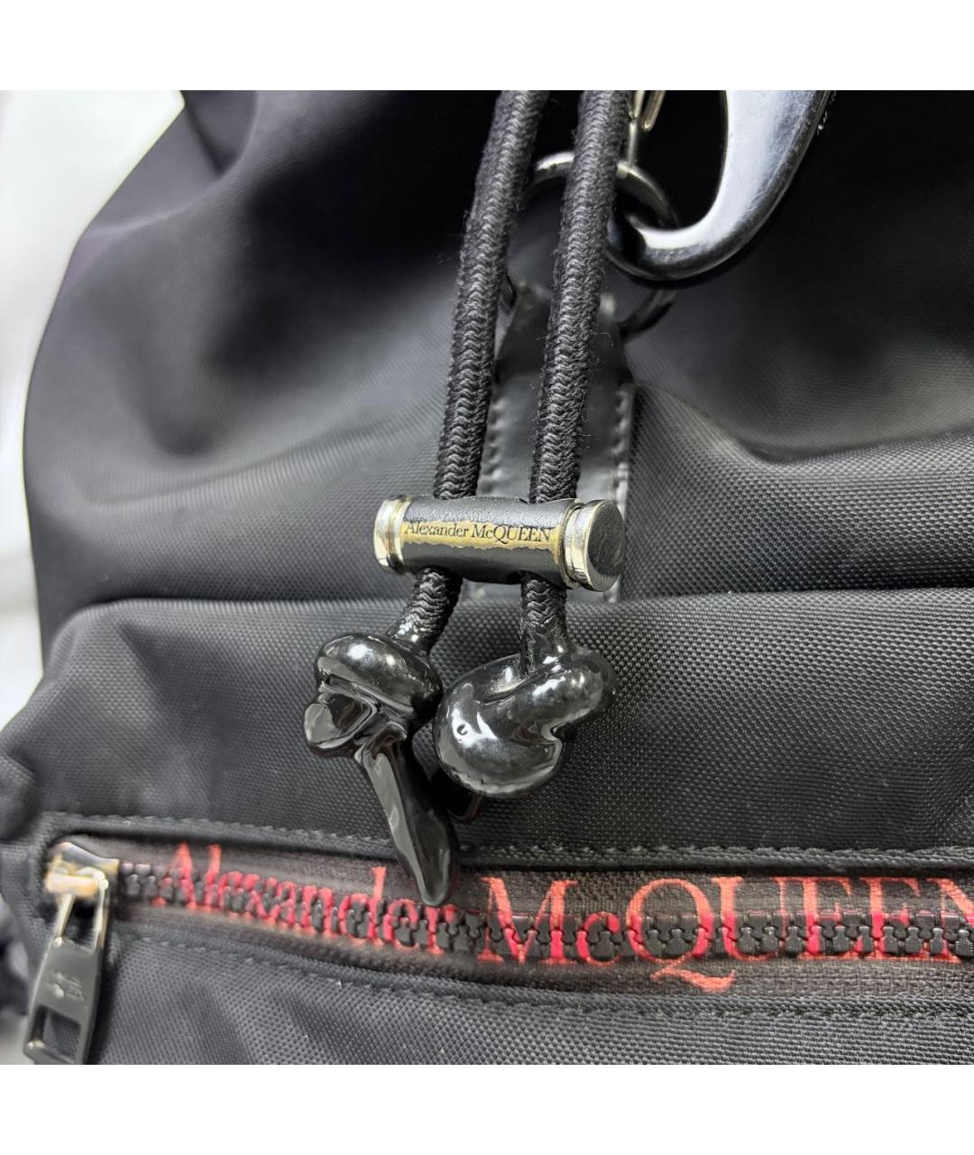 ALEXANDER MCQUEEN Черный рюкзак, фото 3