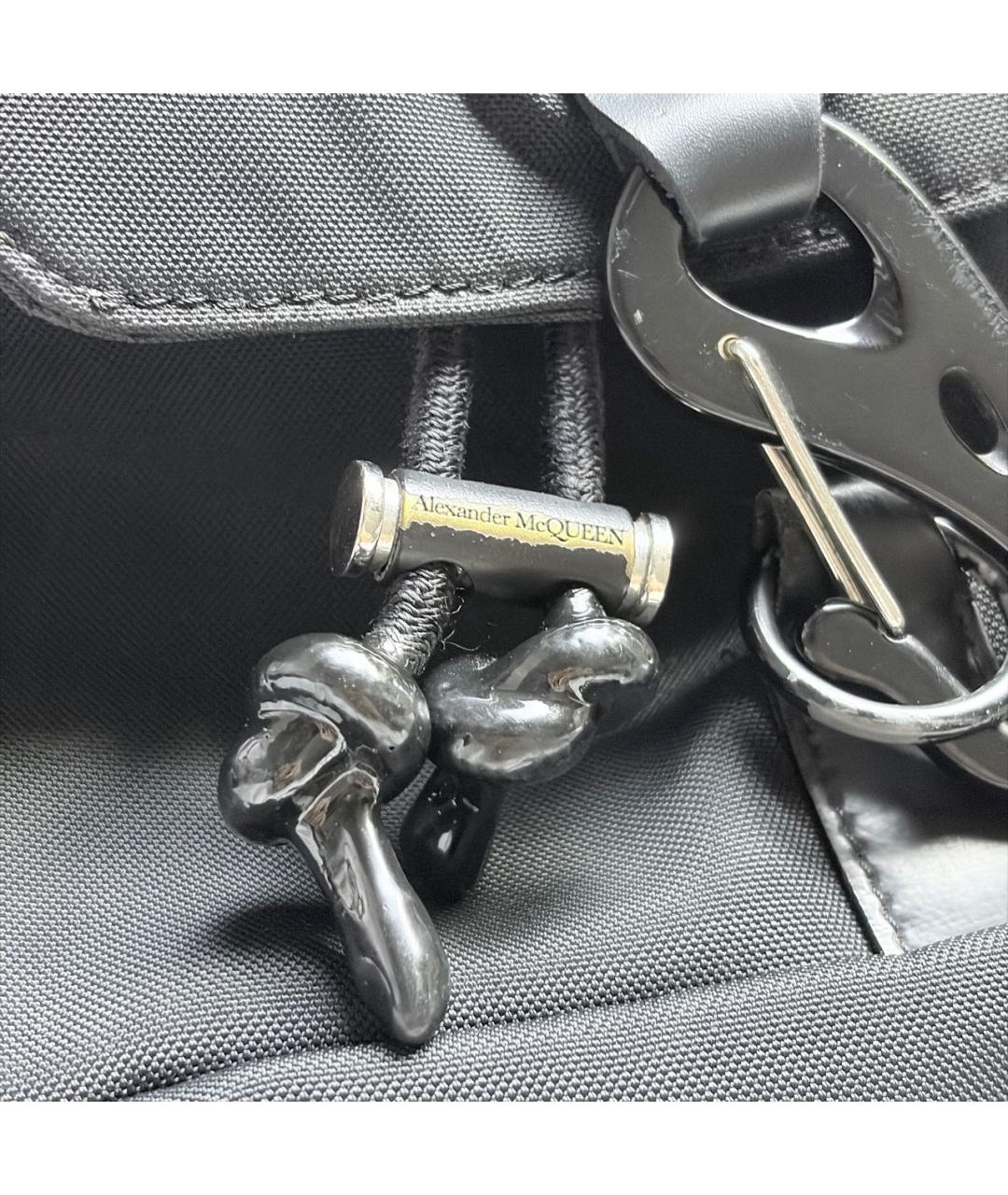 ALEXANDER MCQUEEN Черный рюкзак, фото 6