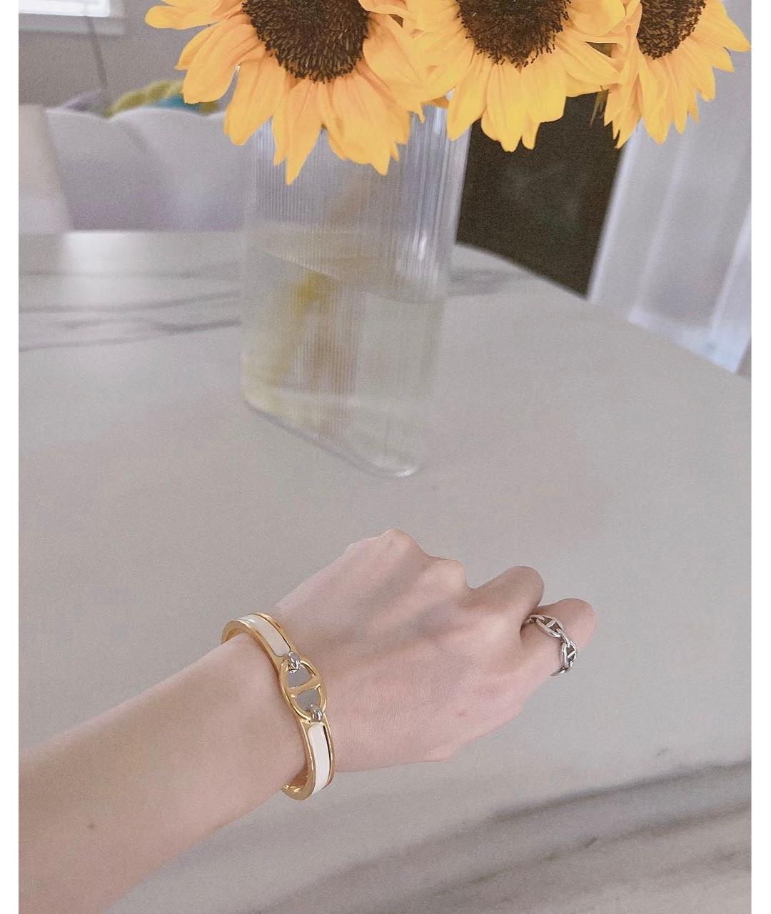 HERMES Золотой браслет, фото 6