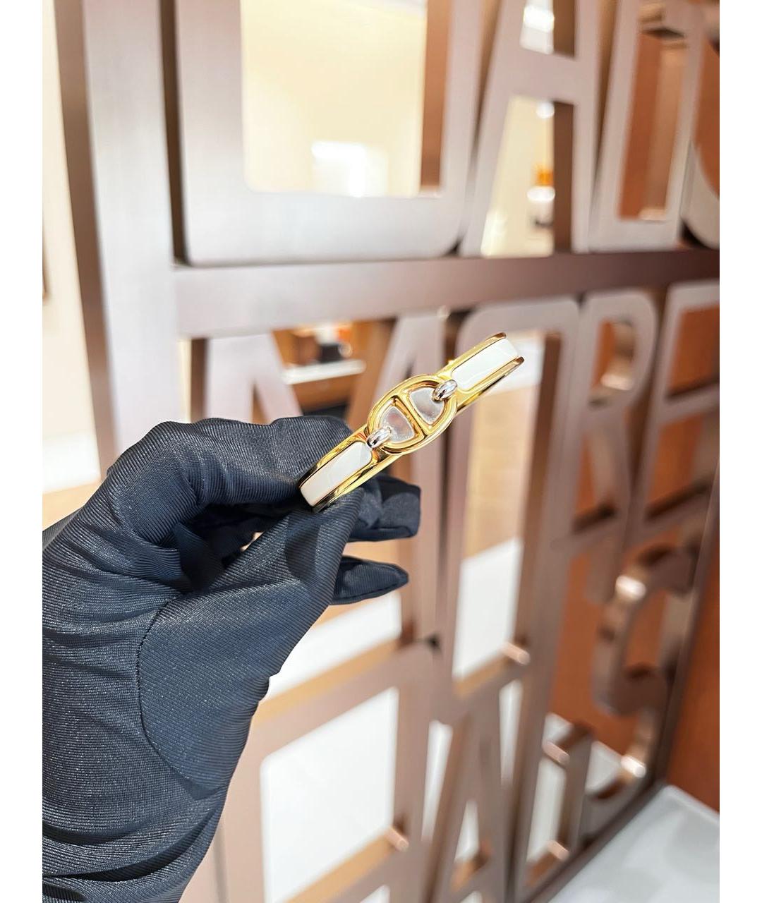 HERMES Золотой браслет, фото 5