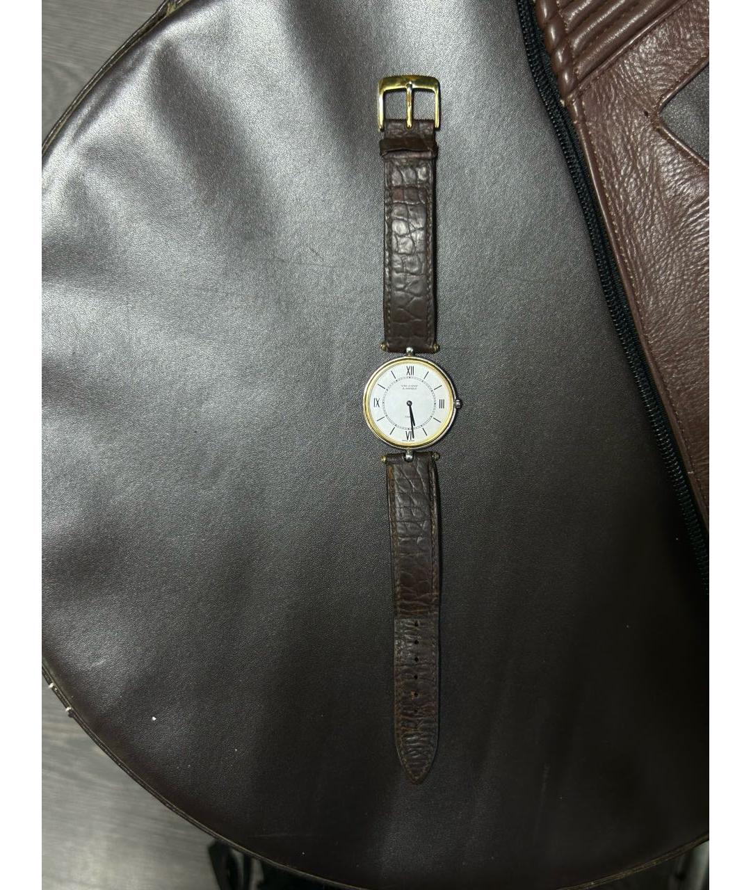 VAN CLEEF & ARPELS Коричневые часы, фото 7