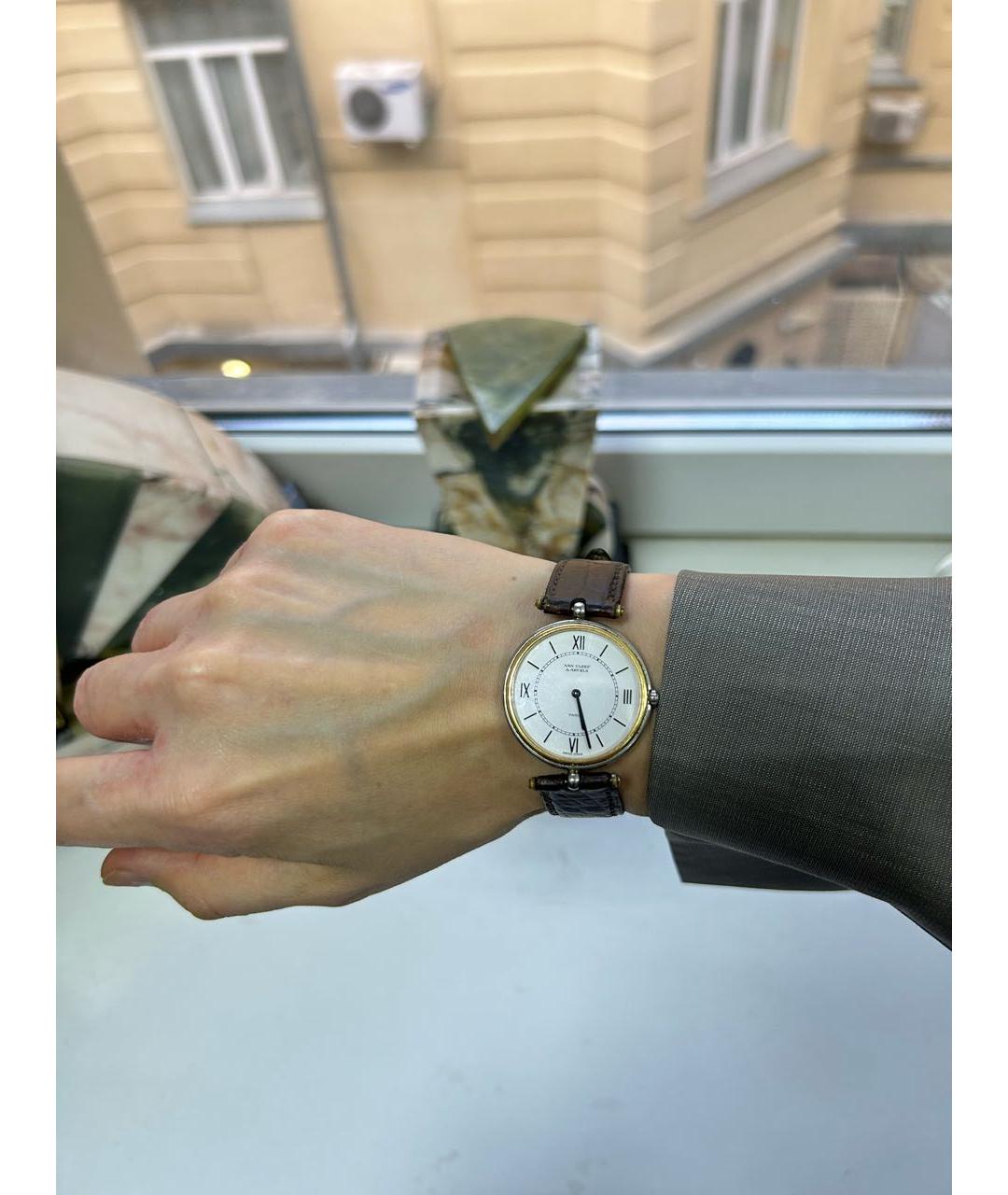 VAN CLEEF & ARPELS Коричневые часы, фото 2