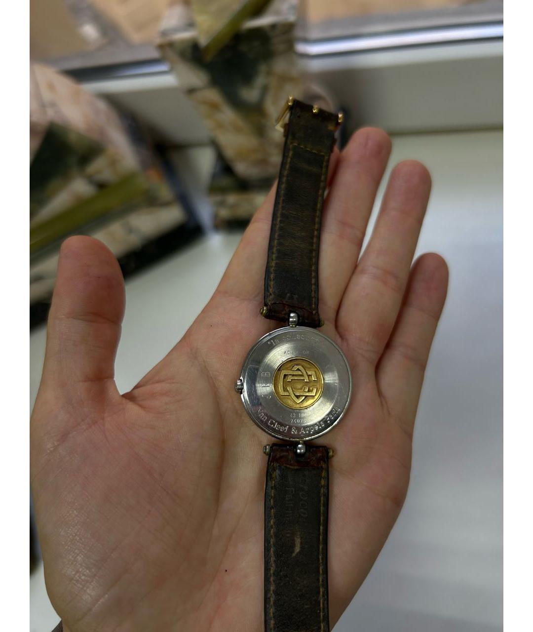 VAN CLEEF & ARPELS Коричневые часы, фото 5