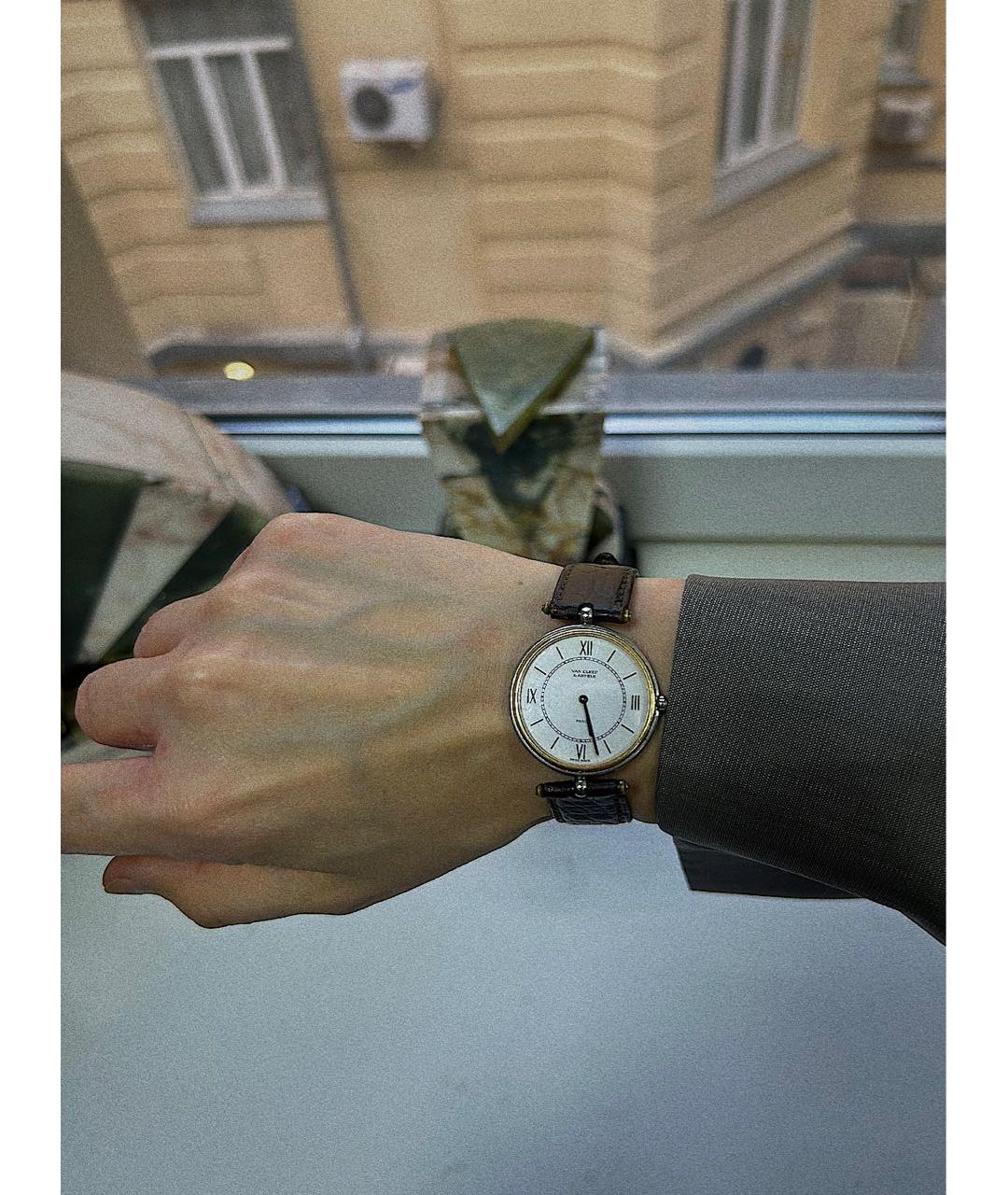 VAN CLEEF & ARPELS Коричневые часы, фото 6