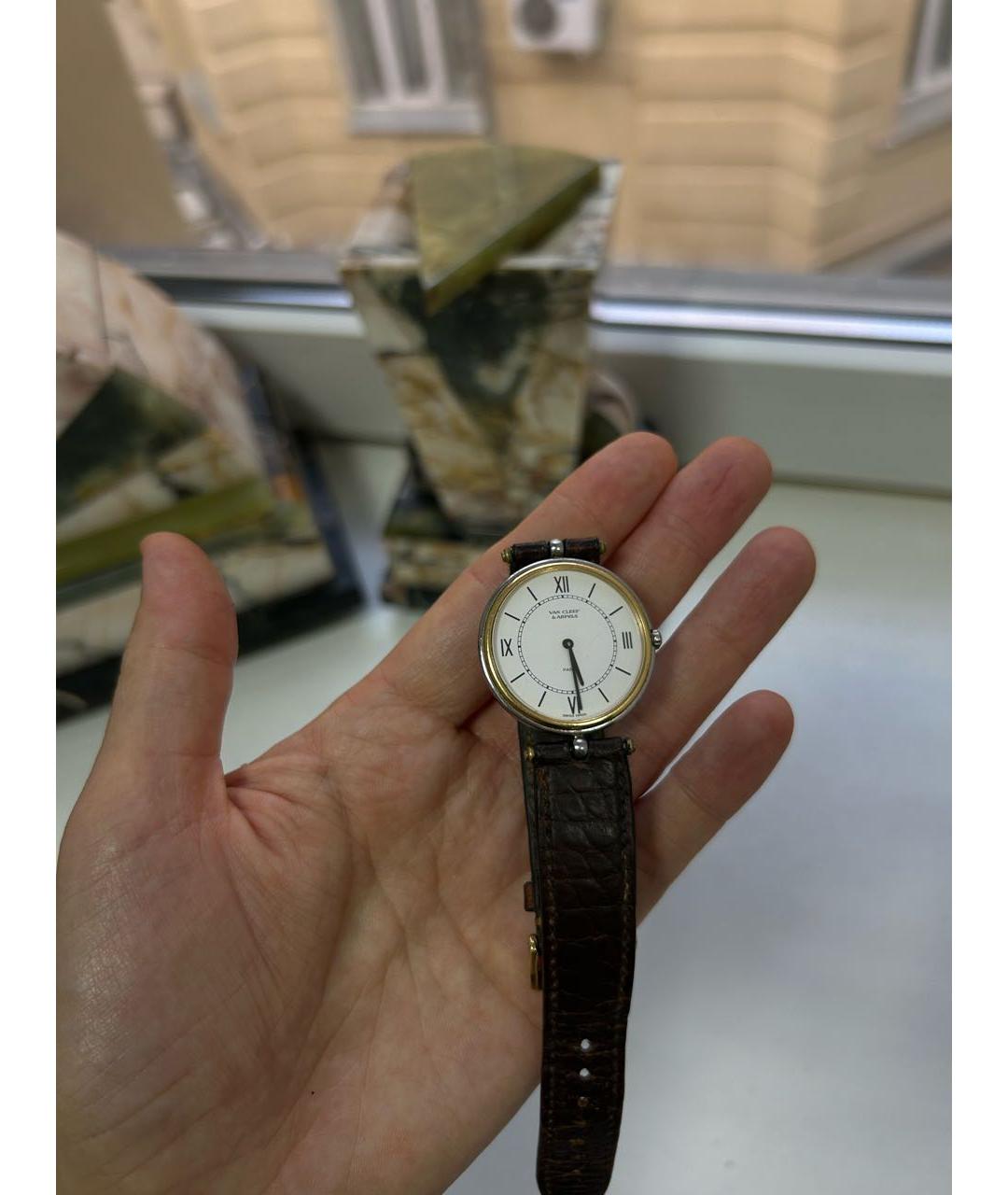 VAN CLEEF & ARPELS Коричневые часы, фото 4