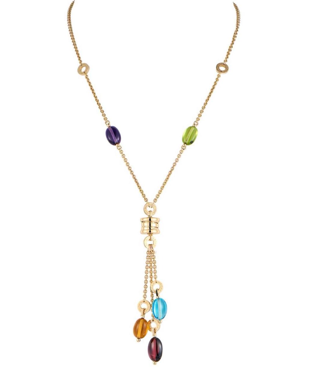 BVLGARI Желтое колье из желтого золота, фото 4