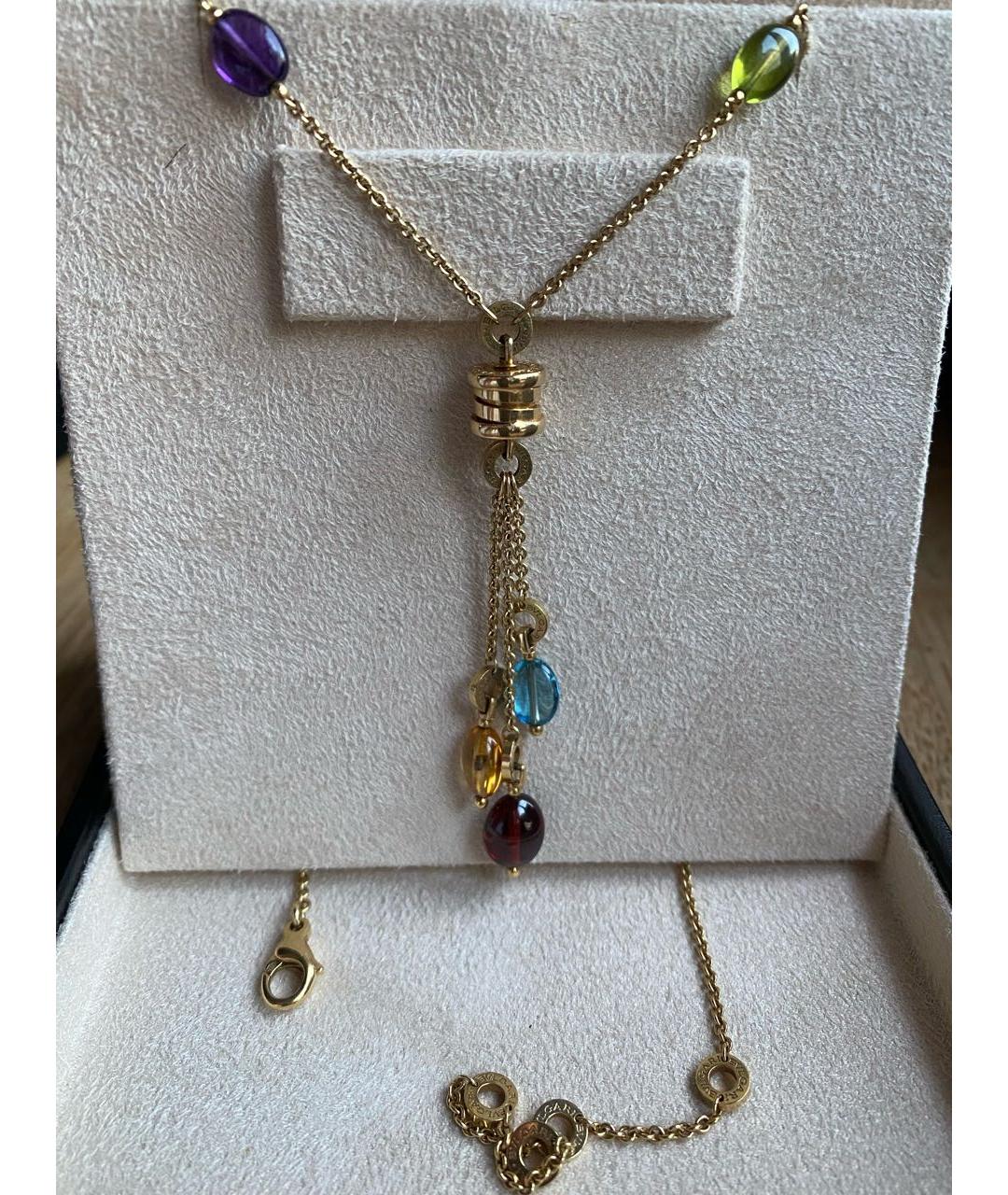 BVLGARI Желтое колье из желтого золота, фото 3