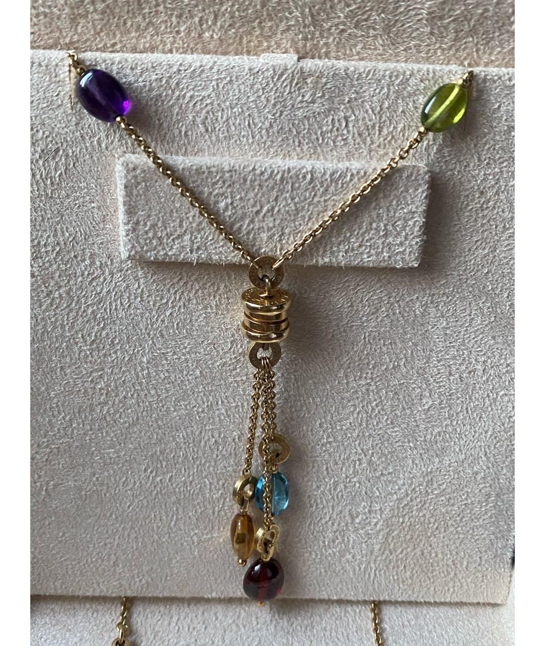 BVLGARI Желтое колье из желтого золота, фото 5