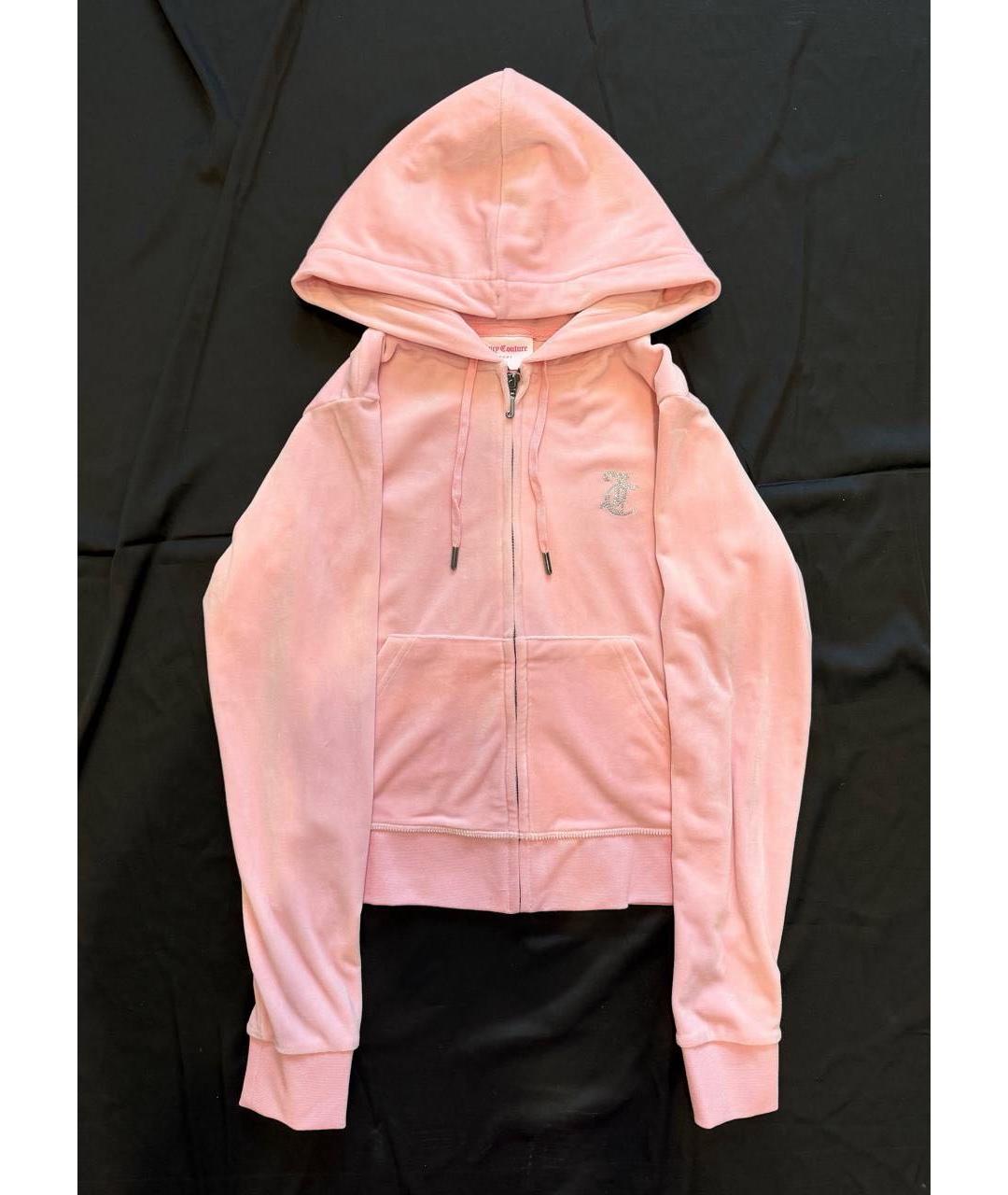 JUICY COUTURE Розовый полиэстеровый костюм с брюками, фото 9