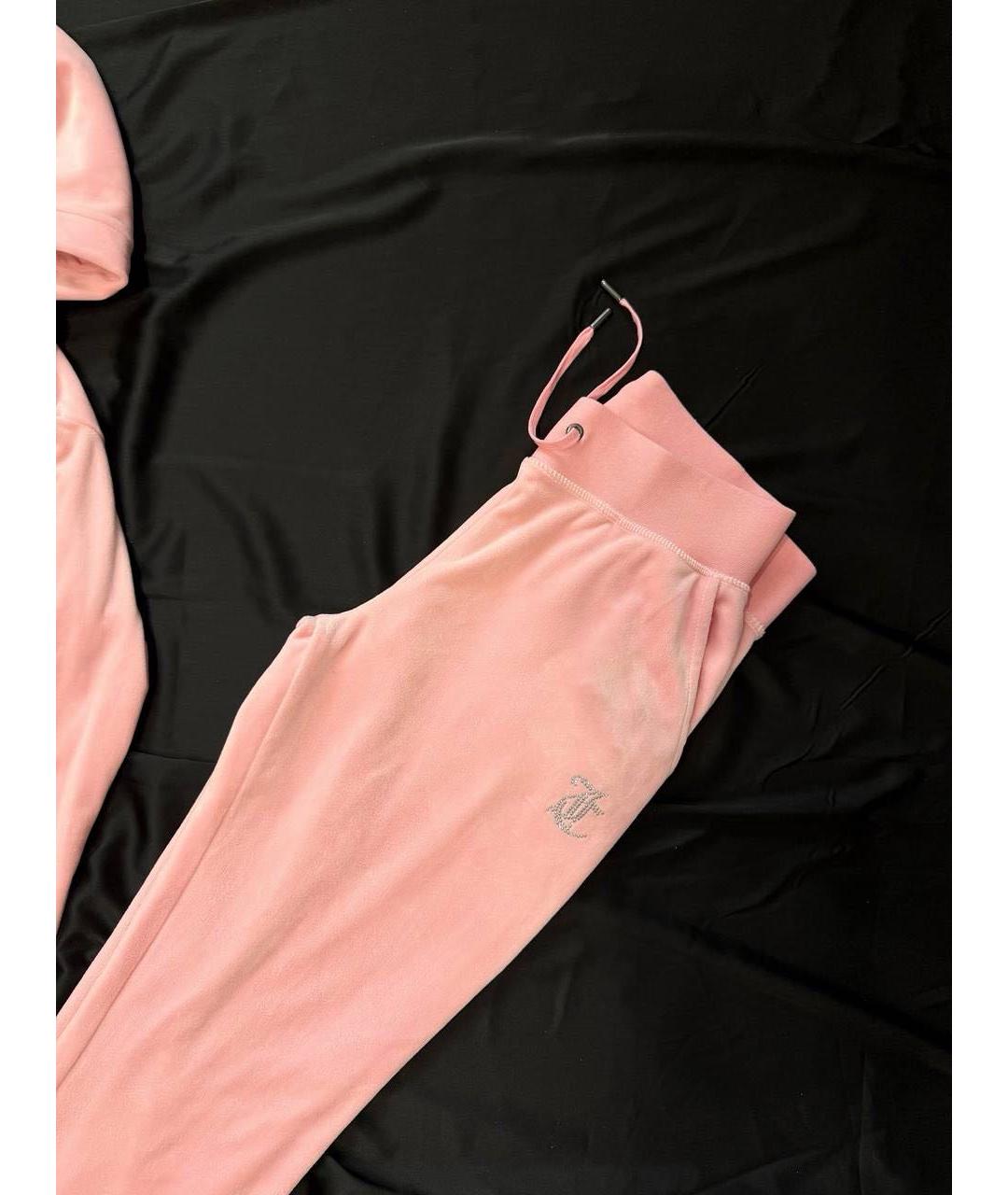 JUICY COUTURE Розовый полиэстеровый костюм с брюками, фото 5