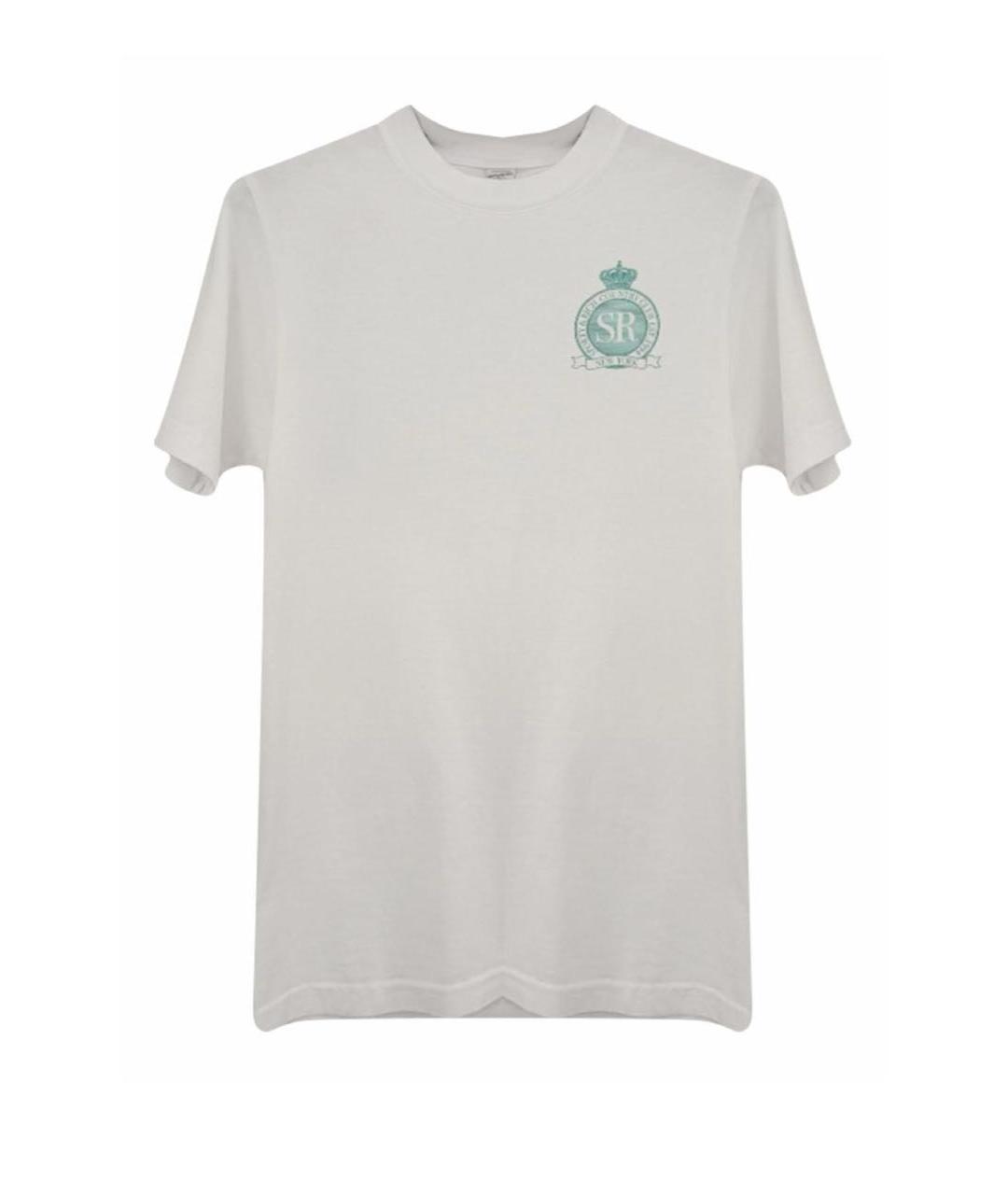 SPORTY AND RICH Белая хлопковая футболка, фото 1