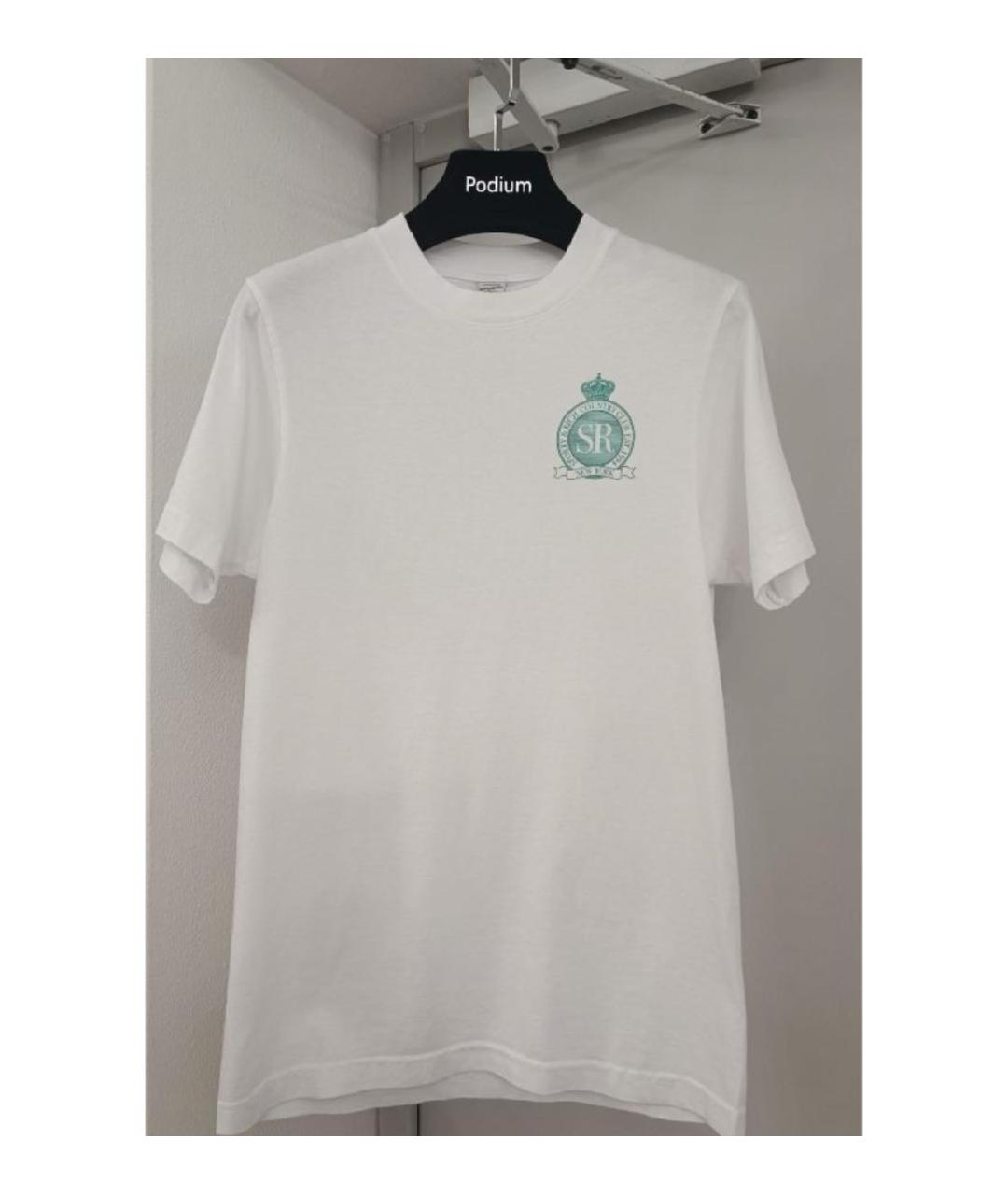 SPORTY AND RICH Белая хлопковая футболка, фото 7
