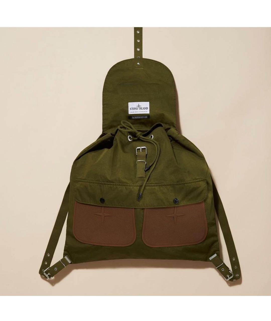 STONE ISLAND Мульти хлопковая футболка, фото 2