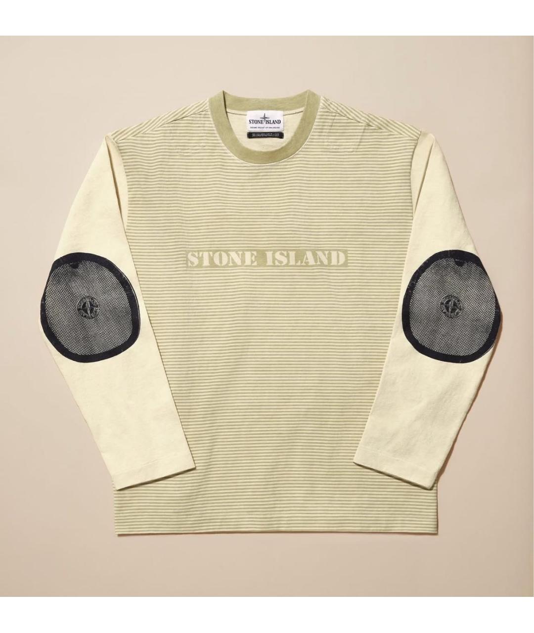 STONE ISLAND Мульти хлопковая футболка, фото 4