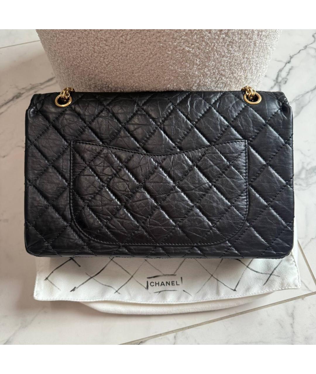 CHANEL Черная кожаная сумка тоут, фото 2