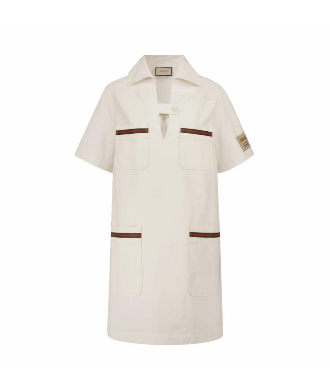 GUCCI Хлопковое повседневное платье, фото 9