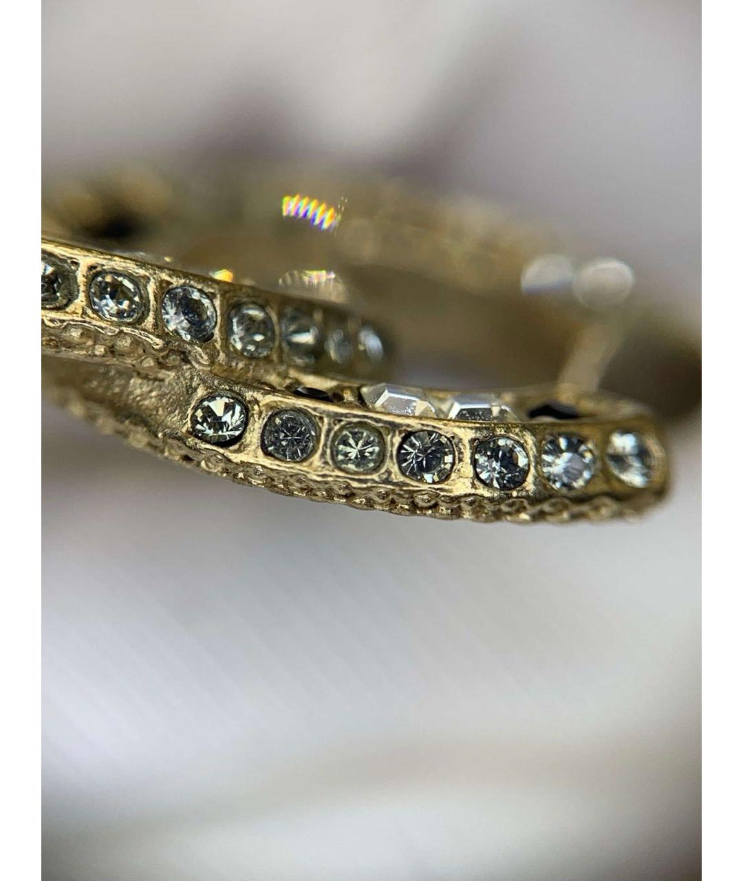 CHANEL Золотая металлическая подвеска, фото 7