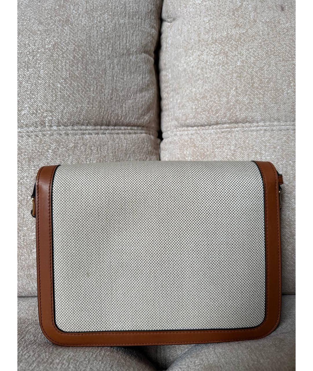 CELINE Коричневая сумка через плечо, фото 2