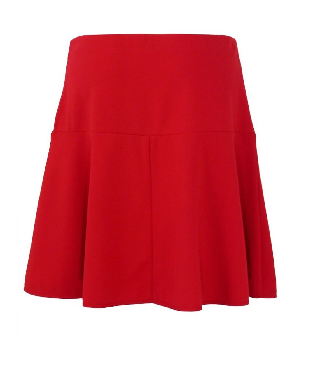 WEEKEND MAX MARA Красная вискозная юбка мини, фото 1