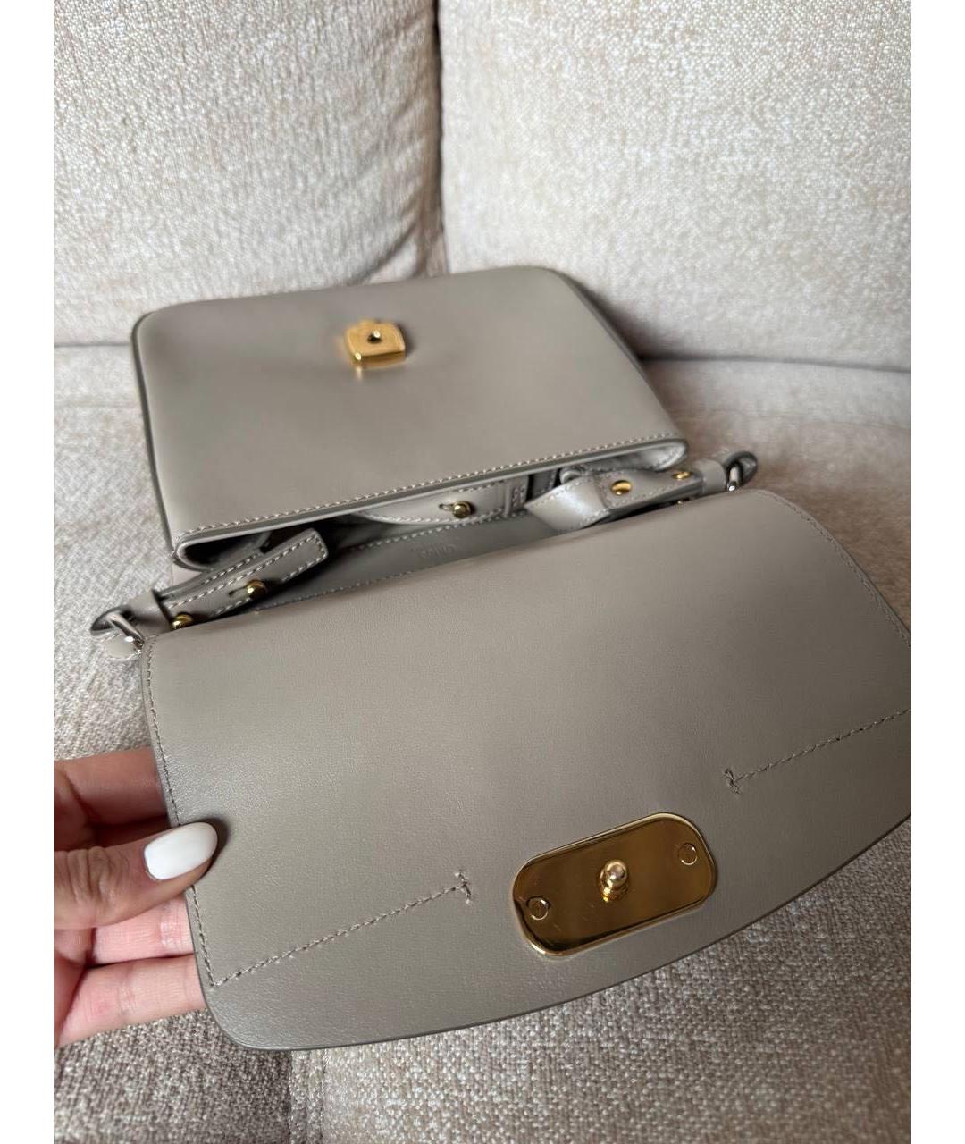 CHLOE Серая сумка через плечо, фото 3