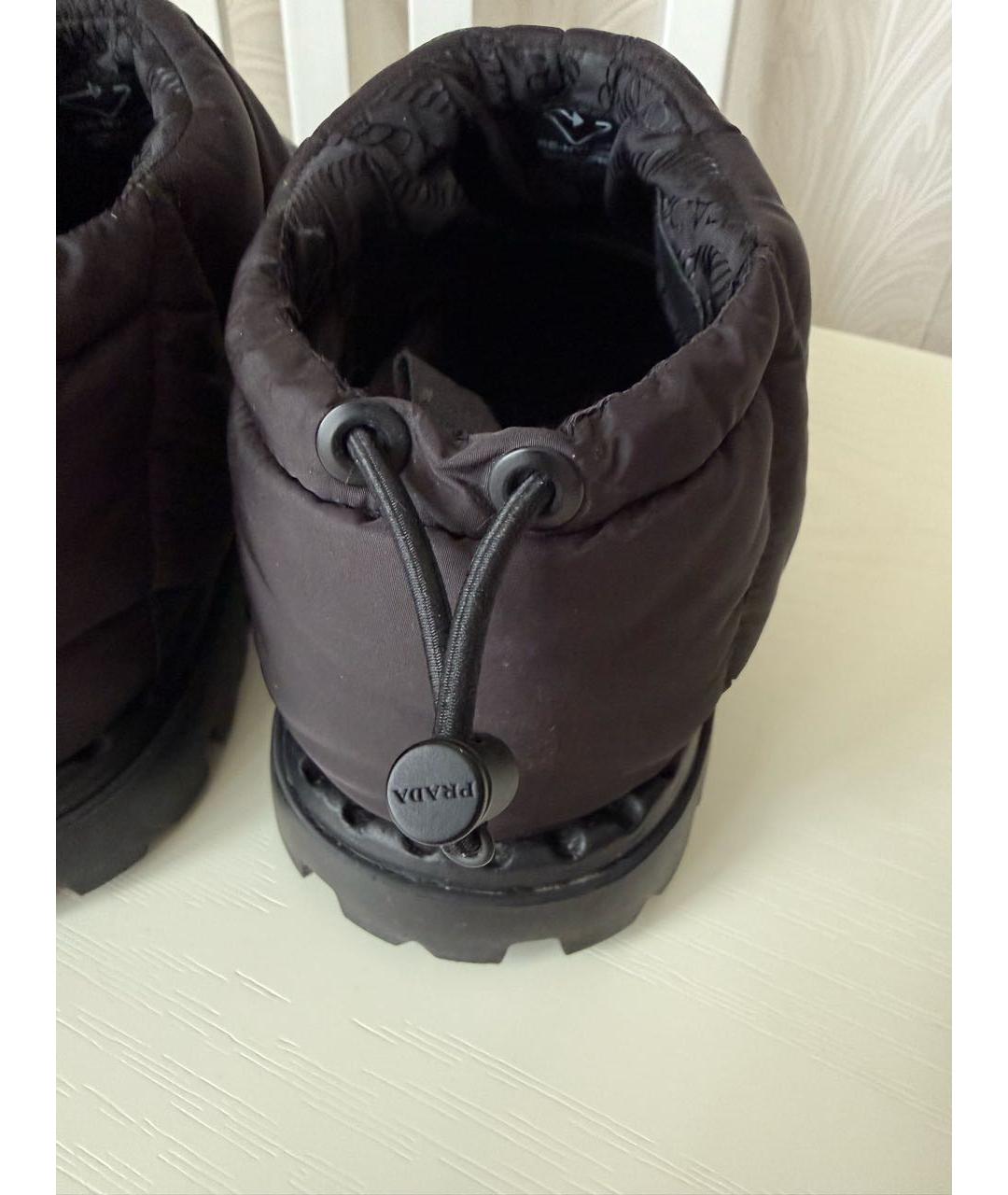 PRADA Черные полусапоги, фото 5