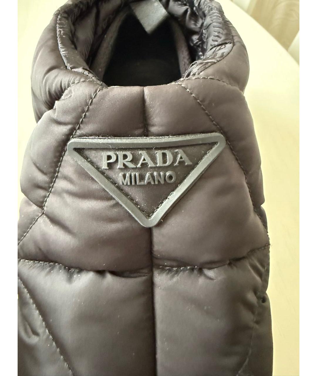 PRADA Черные полусапоги, фото 7