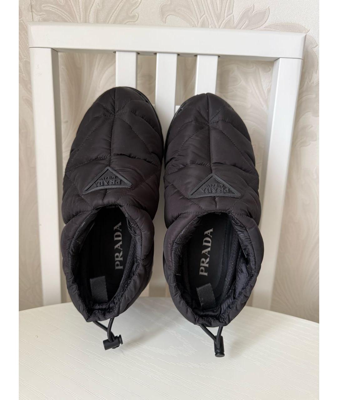 PRADA Черные полусапоги, фото 3