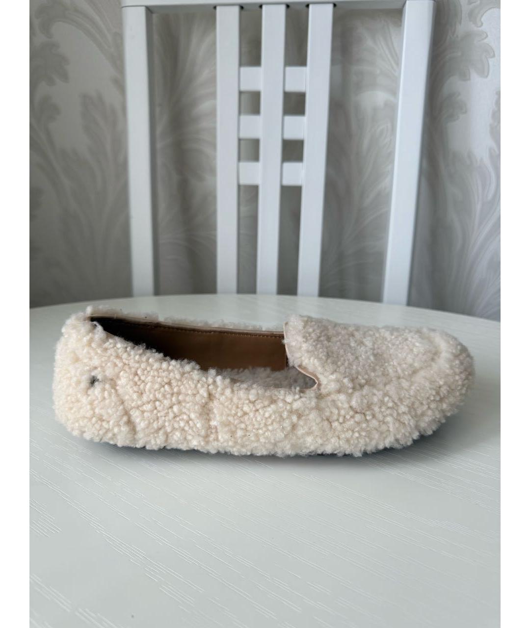 UGG AUSTRALIA Бежевые мокасины, фото 7