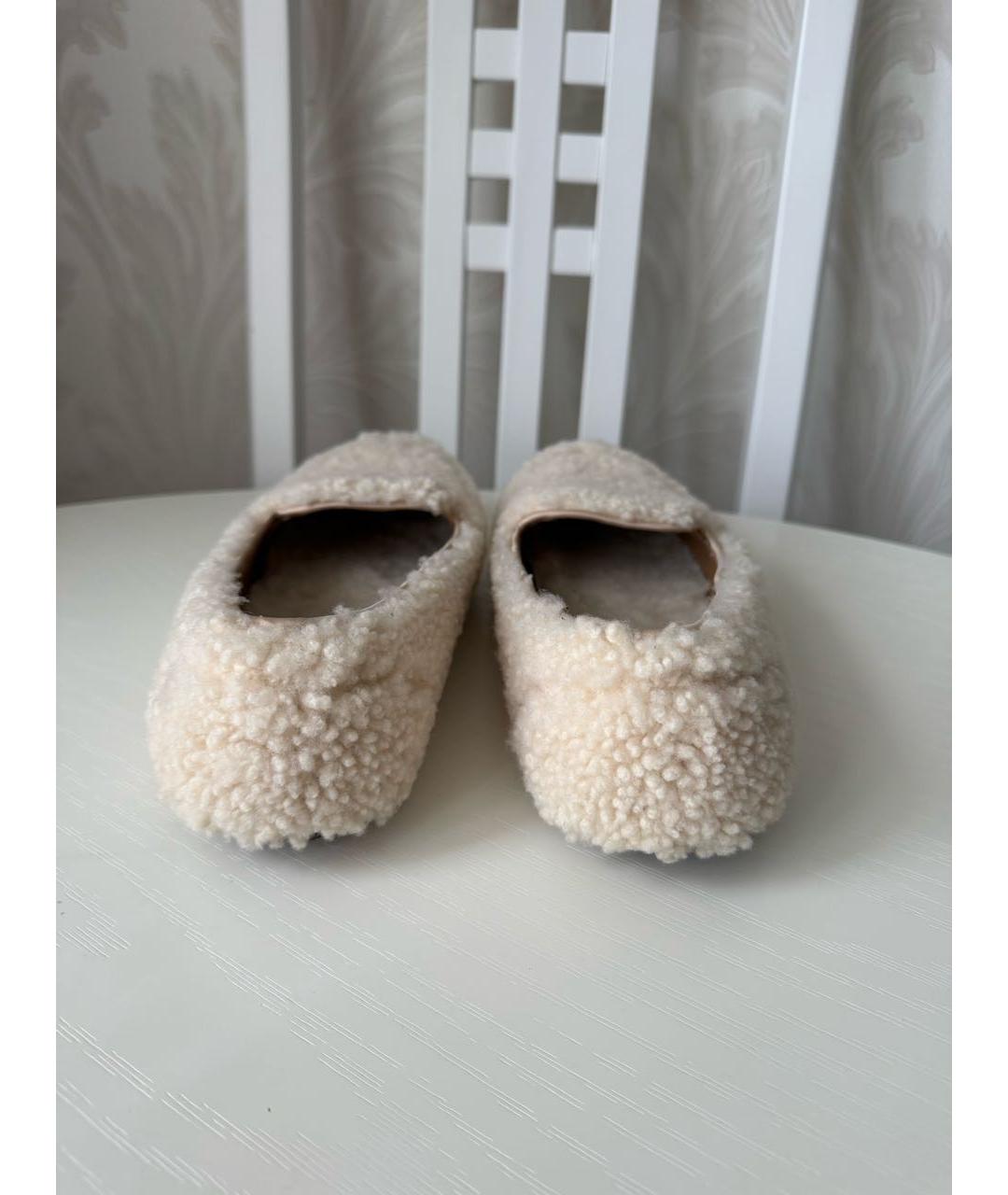 UGG AUSTRALIA Бежевые мокасины, фото 4