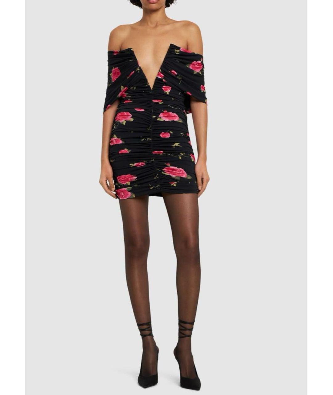 MAGDA BUTRYM Черное коктейльное платье, фото 2