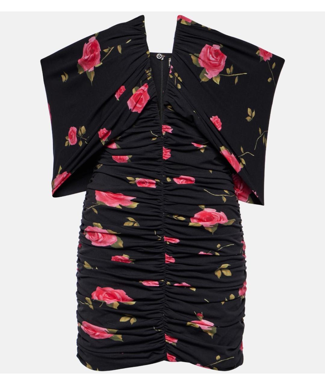 MAGDA BUTRYM Черное коктейльное платье, фото 4