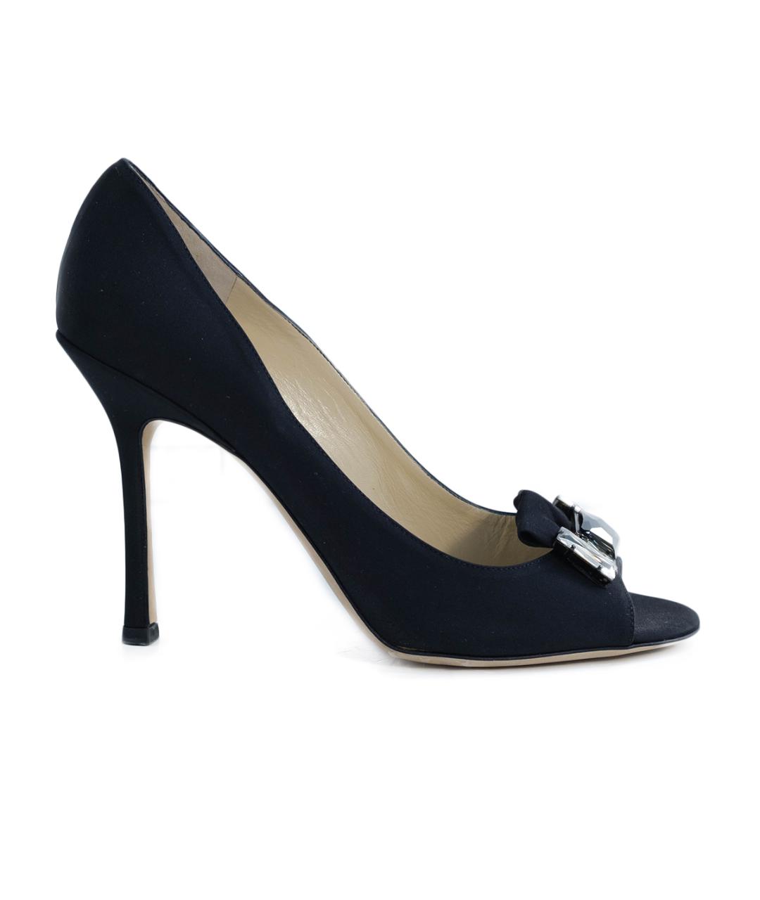 JIMMY CHOO Черные кожаные туфли, фото 6