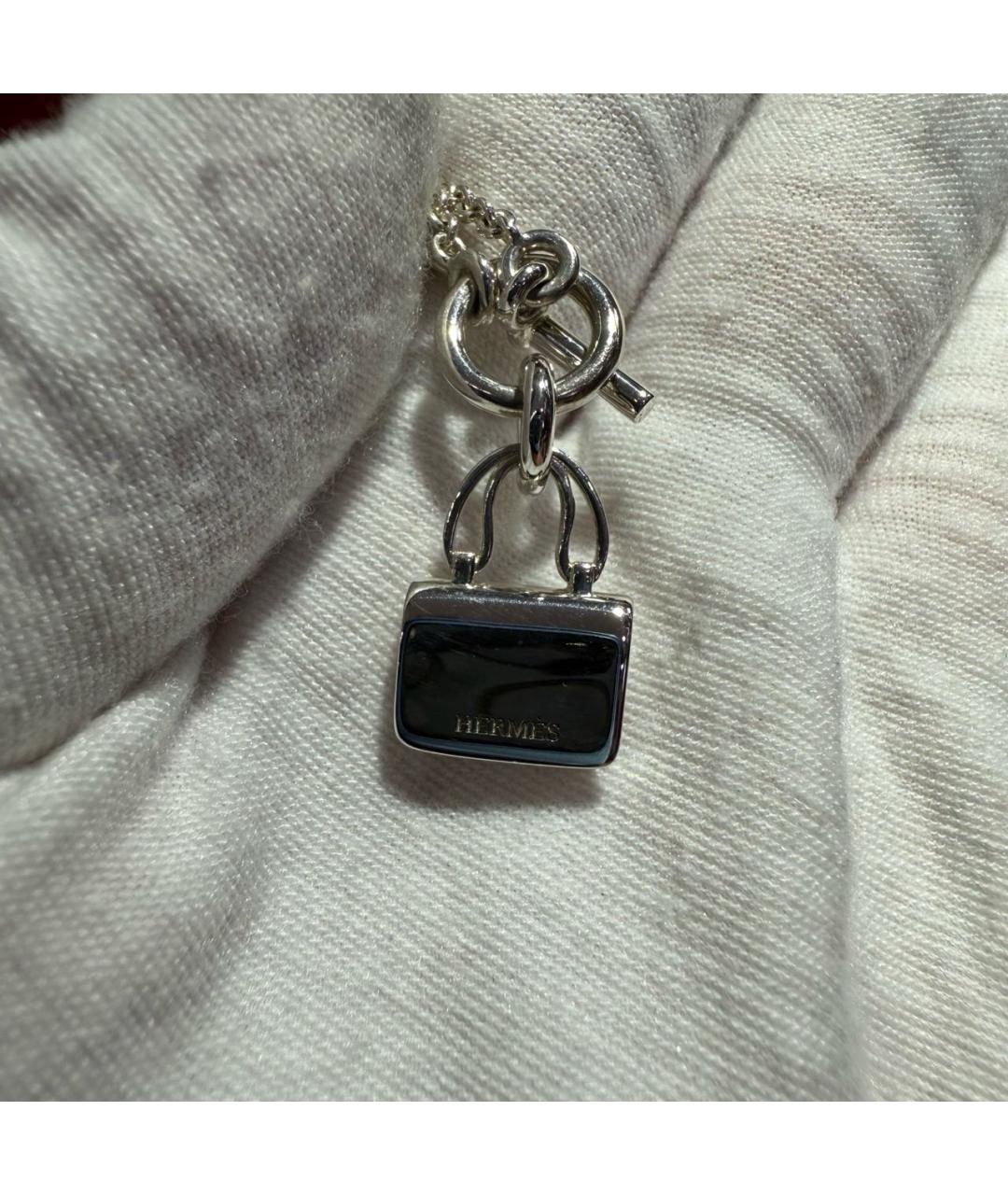 HERMES Серебряное колье, фото 7