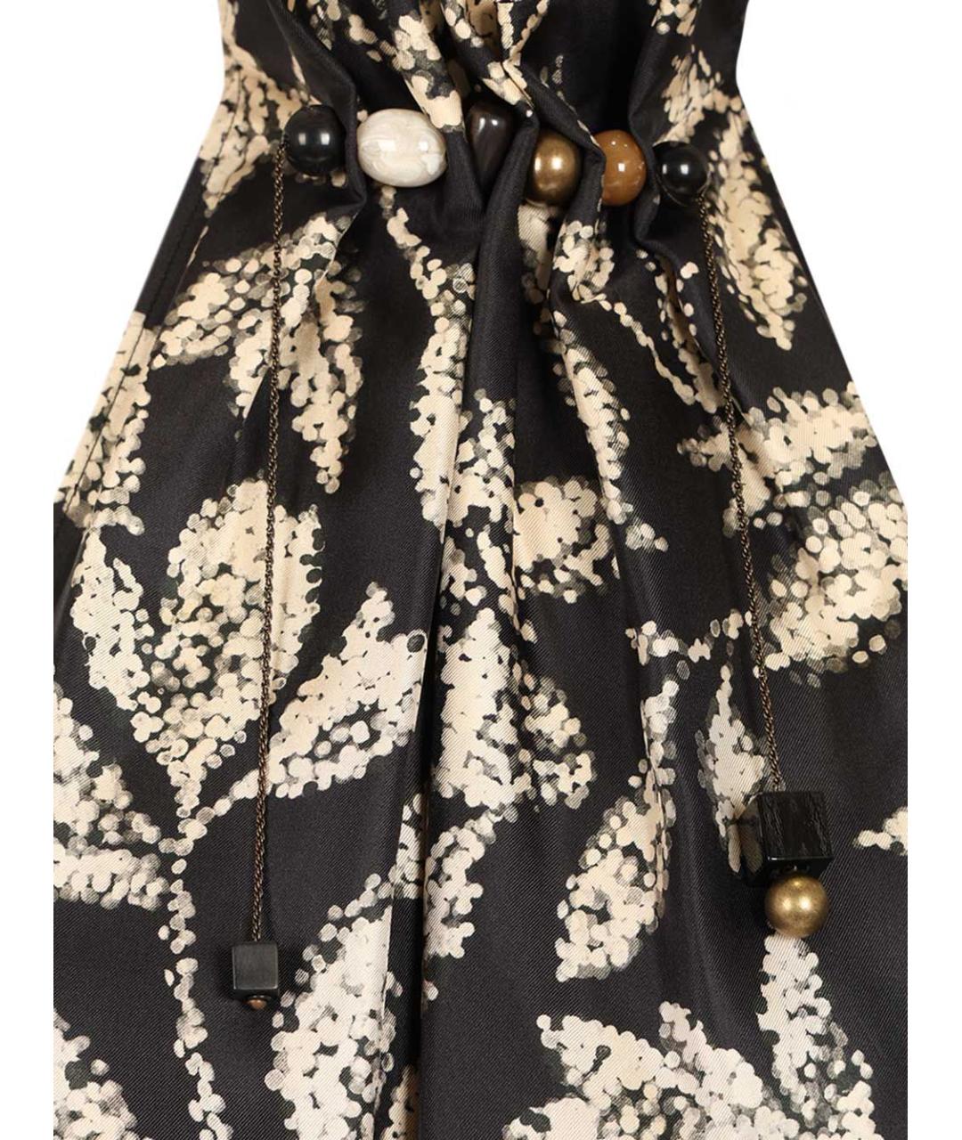 MAX MARA Мульти шелковое повседневное платье, фото 4