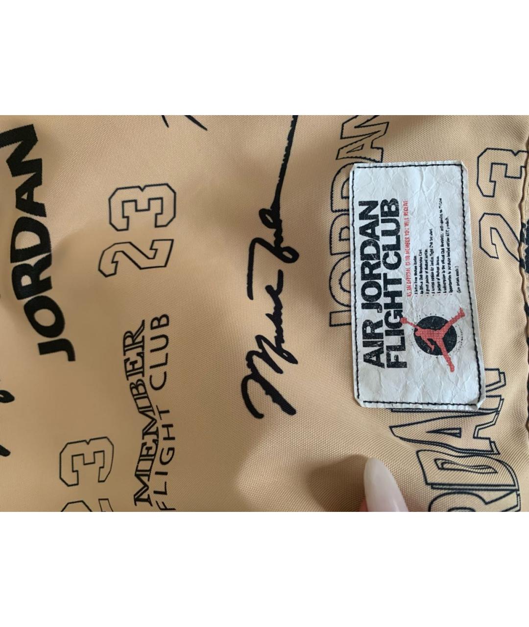 JORDAN Золотая полиэстеровая куртка, фото 7