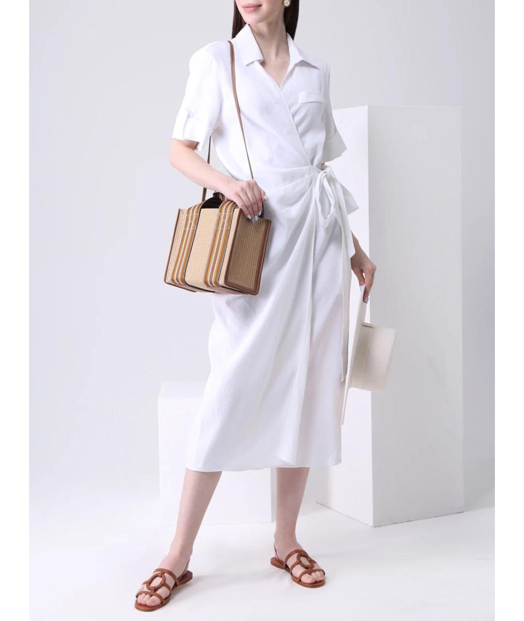 KITON Белое повседневное платье, фото 3