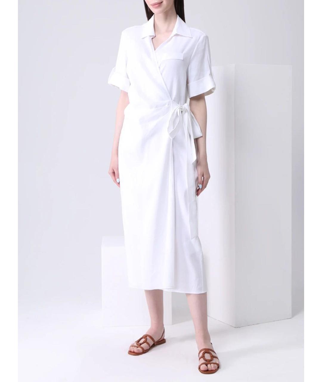 KITON Белое повседневное платье, фото 4